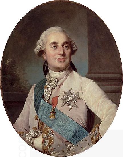Joseph-Siffred  Duplessis Portrait of Louis XVI oil painting picture